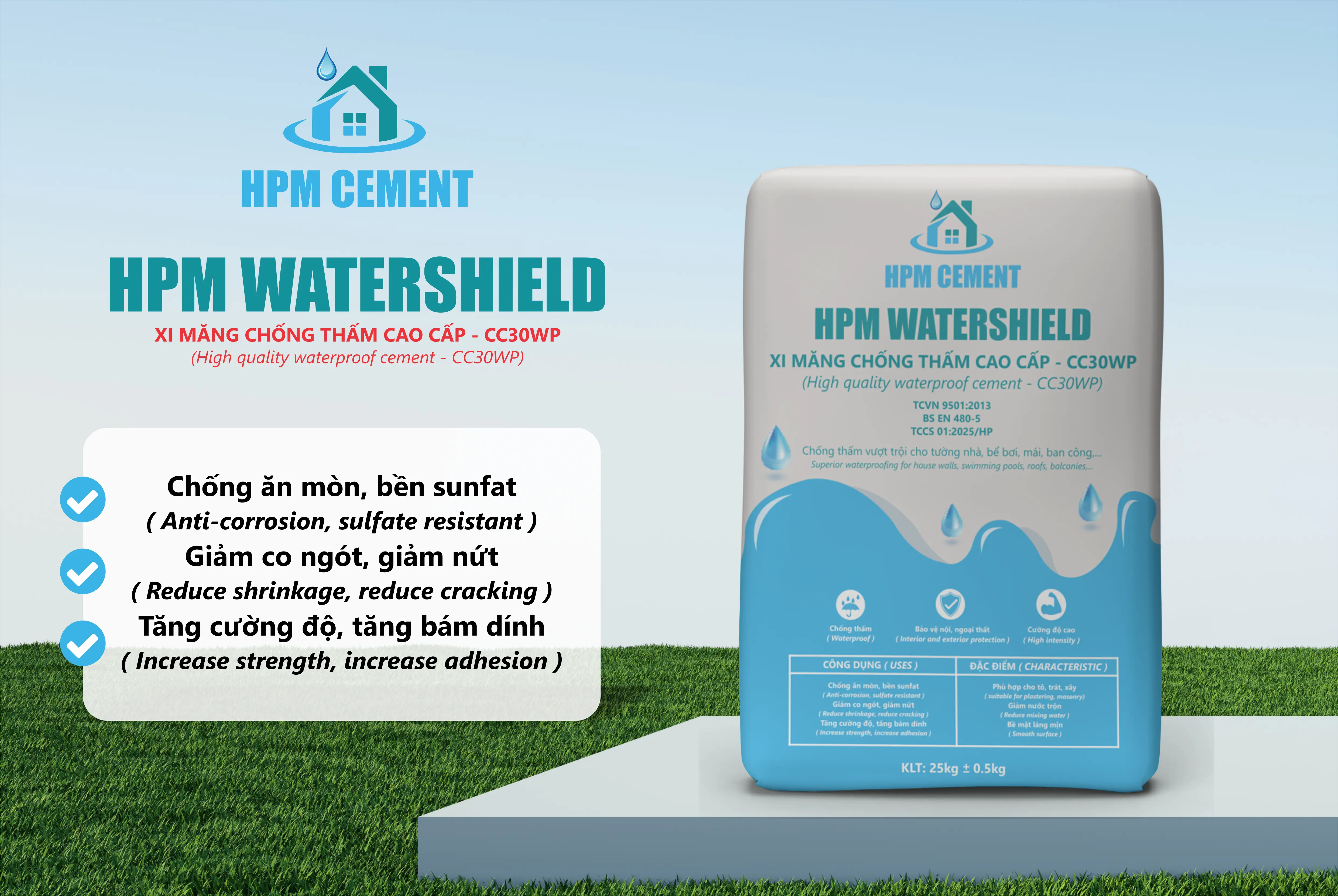 HPM WATERSHIELD - CC30 WP