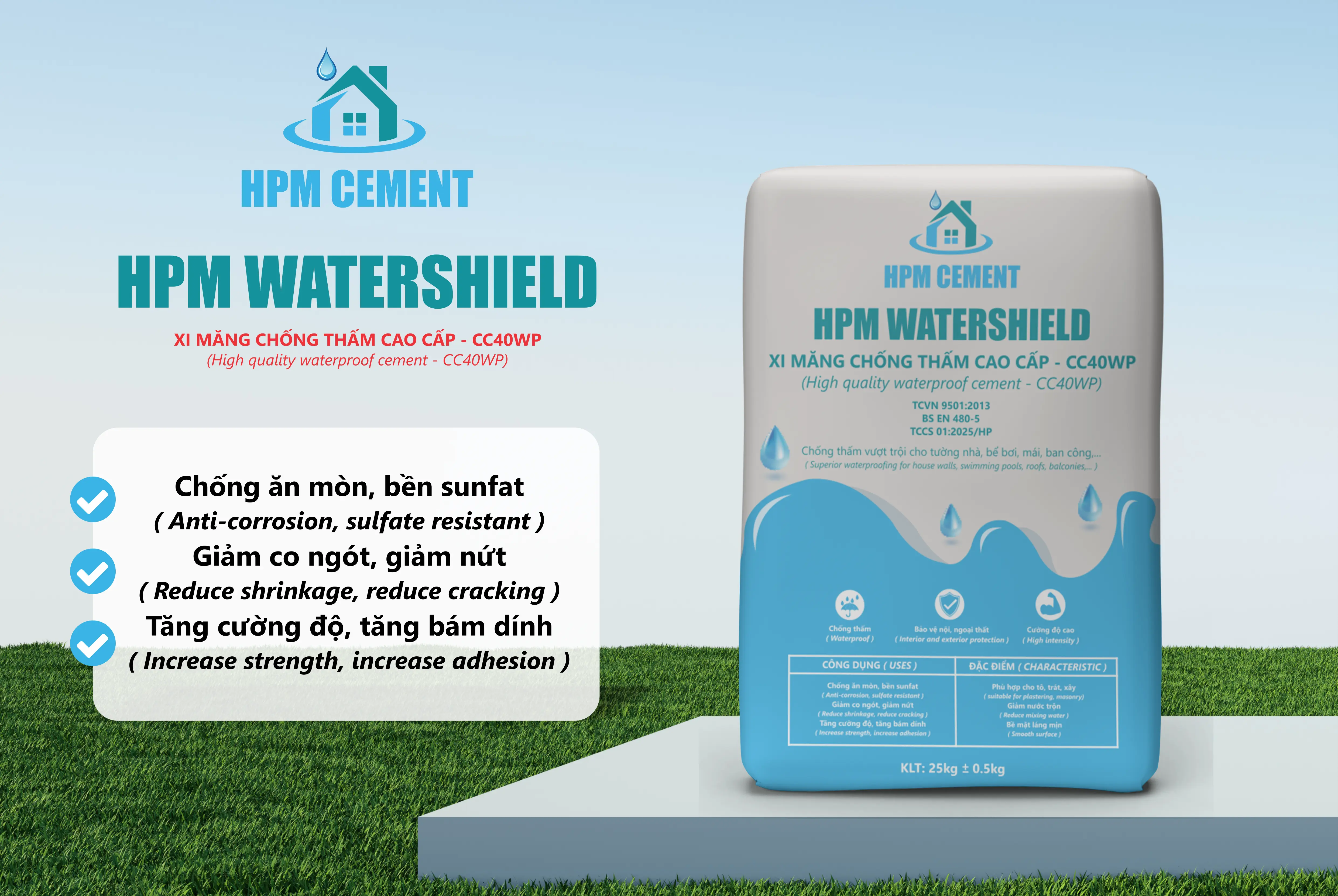 HPM WATERSHIELD - CC40 WP
